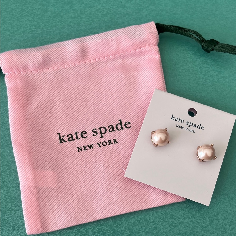 Kate Spade Blush Pearl Earrings